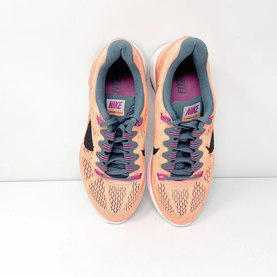 Nike Womens Lunarglide 5 599395-604 Pink Running Shoes Sneakers Size 7.5 - Image 4 of 4