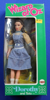 Mego 1974 Wizard of Oz Figurine Dorothy and Toto w/ Original Box