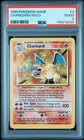 1999 POKEMON BASE SET UNLIMITED #4 CHARIZARD-HOLO PSA 2