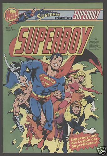 Superboy Ehapa 1980 Nr. 1 -1985 Nr. 34 komplette Serie 73 Hefte DC - Bild 1 von 1