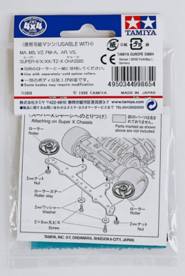 TAMIYA 4WD Mini Racer FRP Rear Roller Stay for Super X Chassis No
