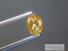 .65ct Deep Brownish Orange Yellow SI2 Oval Diamond GIA R7567 Diamonds by Lauren 2361.54 per carat
