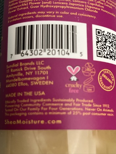 SHEA MOISTURE SUPERFRUIT COMPLEX BUBBLE BATH & BODY WASH W MANGO BUTTER LOT OF 4 - Picture 6 of 8