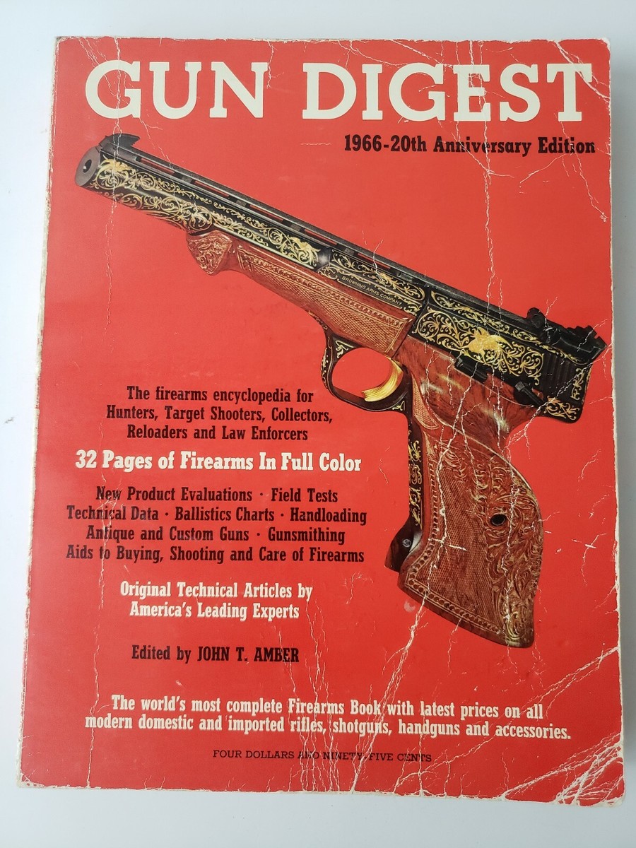 1966 Gun Digest Deluxe Edition Best Gun Digest Ever Biggest 20th 