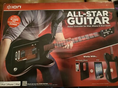 Ion All Star Guitar For iPad IPhone and IPod Touch Brand New
