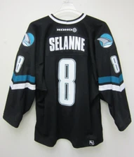 KOHO #8 TEEMU SELANNE SAN JOSE SHARKS JERSEY NHL Made in Canada Size 48