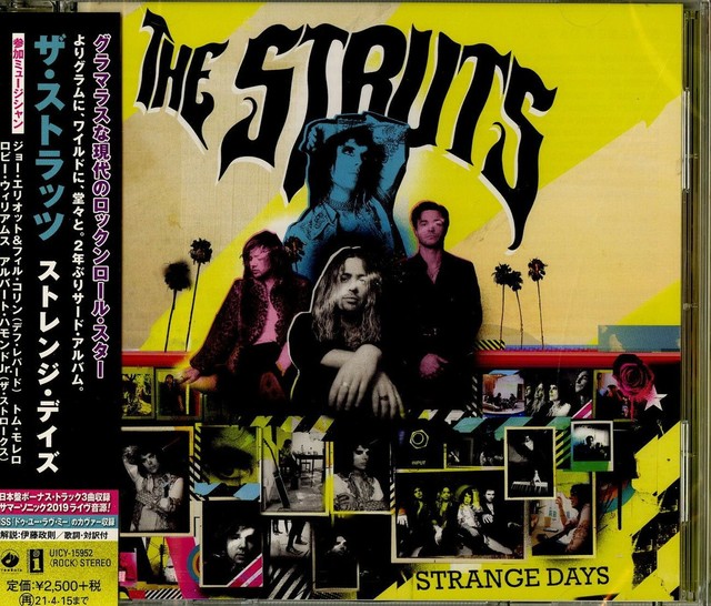 4bt Japan Cd The Struts Strange Days With Bonus Tracks Logo Sticker For Sale Online Ebay