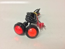 2 Pcs Red Lens Eagle Eye Led Motorcycle Boat Car Auto Brake Tail Light Usa 12v 2 Pcs Red Lens Eagle Eye Led Motorcycle Boat Car Auto Brake Tail Light Usa 12v