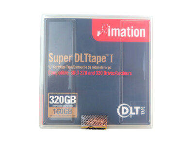 IMATION QUANTUM SDLT 220 320 320GB/160GB TAPE DRIVE DATA CARTRIDGE 51122 16260