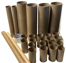 27 Cardboard Rolls Variety of sizes for Art Projects School Art Holiday Crafts