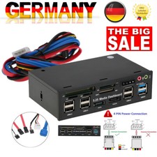 USB 3.0 FrontPanel Cardreader 5,25 Zoll Hub e...