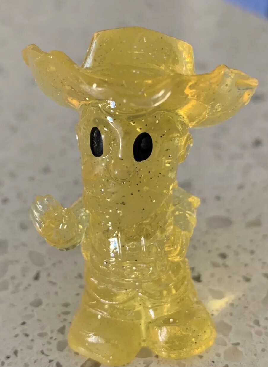 Woolworths Disney Ooshie Toy Story Woody Gold Glitter RARE Glitter Woody Rare eBay