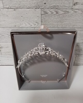 Fine Silver Plated Cubic Zirconia Tiara | Believe by  display picture 2