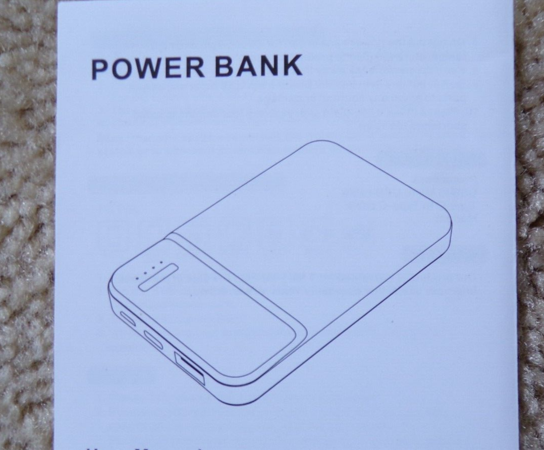 Portable 5000mAh K3b4 Power Bank for On-the-Go Charging-image