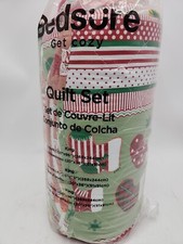 NEW Bedsure Christmas Quilt Set KING Quilt: 106"x96" 2 Pillowshams 20"x36"