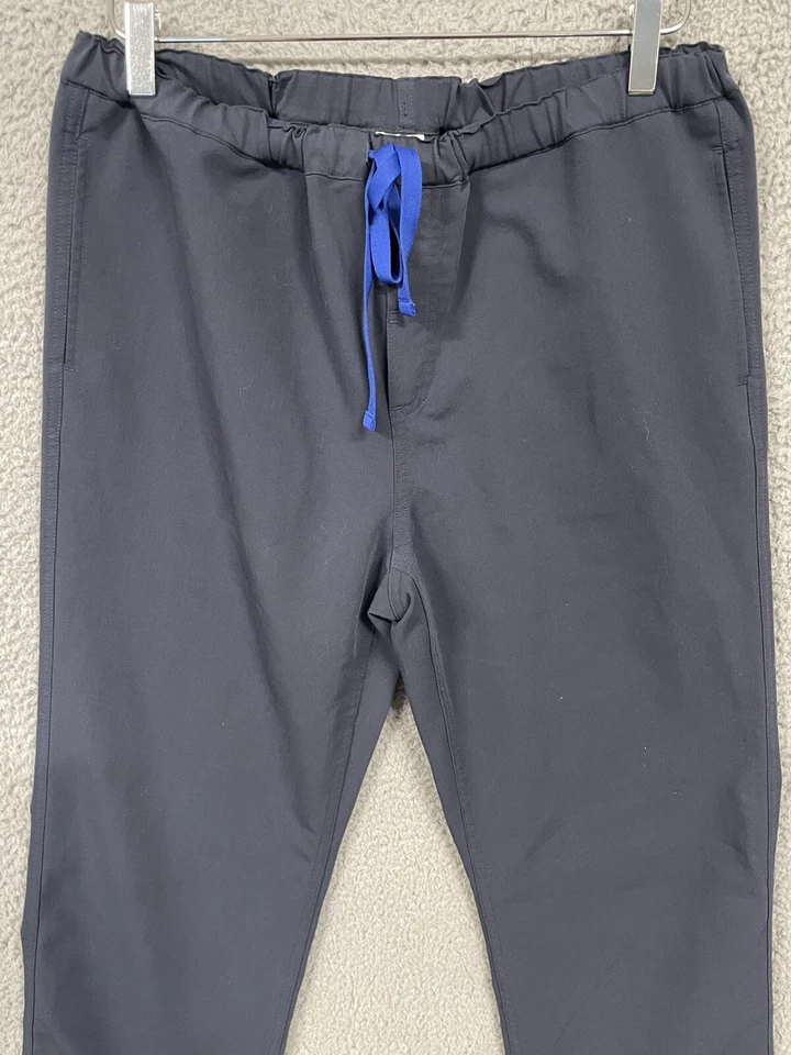 Pantalones Médicos FIGS Para Hombre Talla Pequeña Gris Pisco Cielo Nocturno Pierna Recta Foto 2 de 4