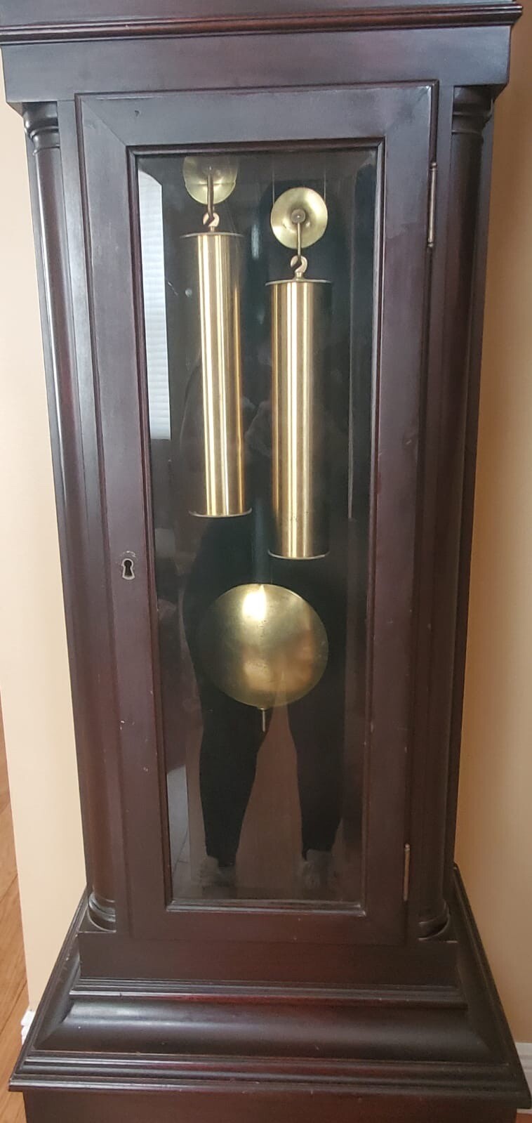 Victorian Era Antique Tall Case Clock Daniel Pratts Son, Boston