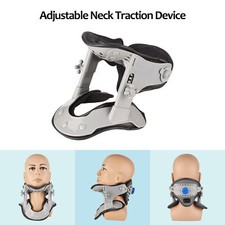 Cervical Neck Traction Device Adjustable Neck Stretcher Collar Neck Support M5I9