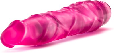 Eden 9" Long Thin Realistic Multi Speed Vibrating Dildo 2" Thick Pink | eBay