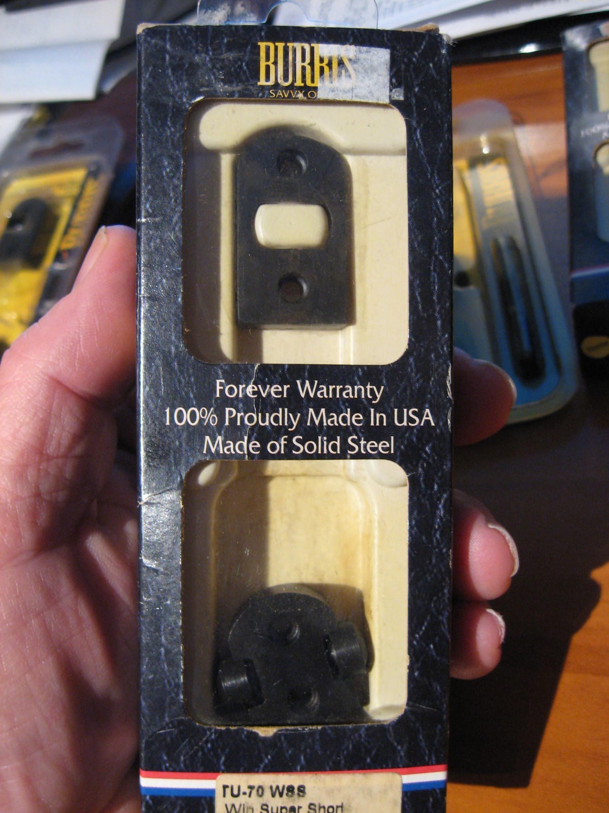 Burris Mounts 410230 2-Piece Winchester Super Short Base Black Matte TU-70 WSS