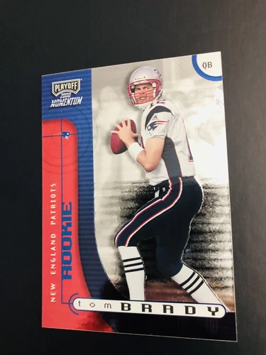 2000 Playoff Momentum #180 TOM BRADY ROOKIE CARD Patriots Buccaneers 360/750 SP!