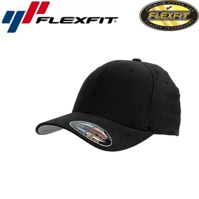 Flexfit Premium Baseball Cap S/M Schwarz
