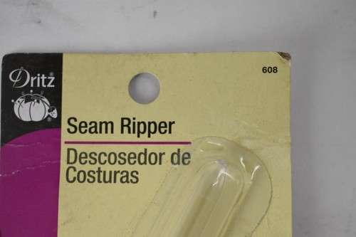 Lot Of 3 Dritz 608 Seam Ripper Small Long Lasting Fine Blade Safety Ball - Picture 3 of 4