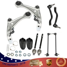 For Nissan Altima 2.5L 3.5L 07-12 Lower Front Control Arms & Suspension Kit 10pc