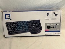 QR-70 USB Wired Optical Mouse and Keyboard 802.11N USB Wifi Adapter Brand New