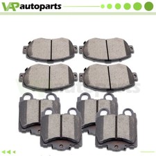 Front & Rear Brake Pads For Lexus GS300 GS400 GS430 IS300 SC430 Ceramic 8pcs/set
