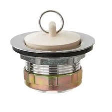 2-1/2" Junior Bar Sink Strainer / Washing Tray Strainer with Rubber Stopper