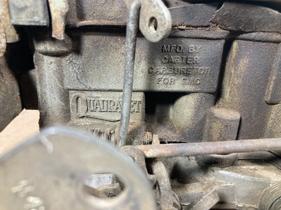 Carburador Chevy 1971 Quadrajet 4-BBL 7041200 C1 Chevelle Impala GMC - Imagem 2 de 4