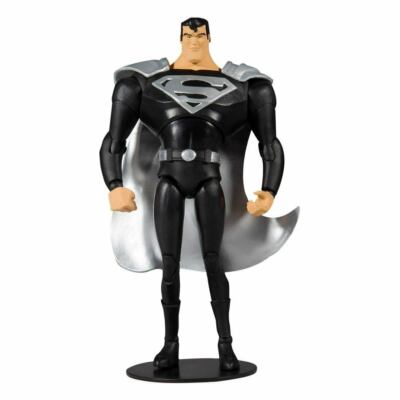 DC COMICS Multiverse Animated Series Superman Black Suit Variante Actionfigur