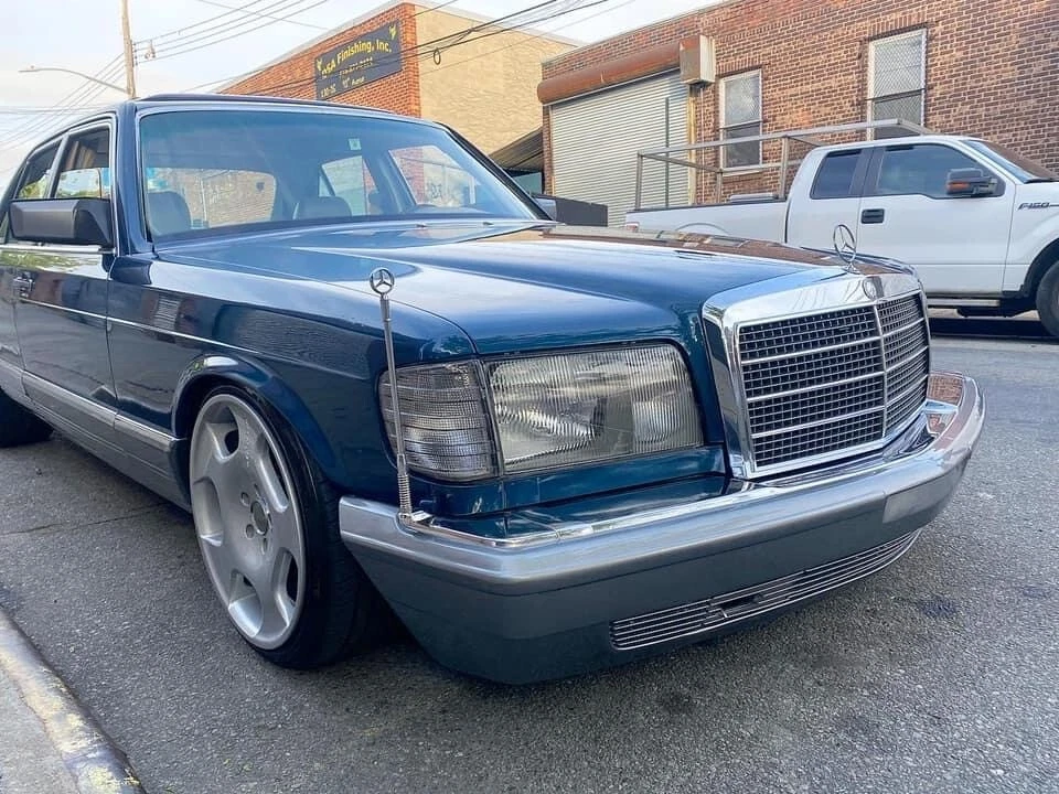 W140 w126 W124 190E W108 w115 w109 w210 For Mercedes-Benz Flagpole  Parkingpole - Image 3 of 4