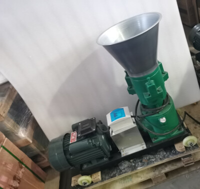 INTBUYING 5MM Pellet Mill Maker Machine 150kg/h Output Farm Feed Pellet 220V