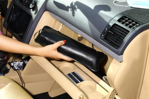 Ombrello Parasole Per Auto Parabrezza Anteriore Pieghevole 125X65cm Piccolo - Foto 4 di 12