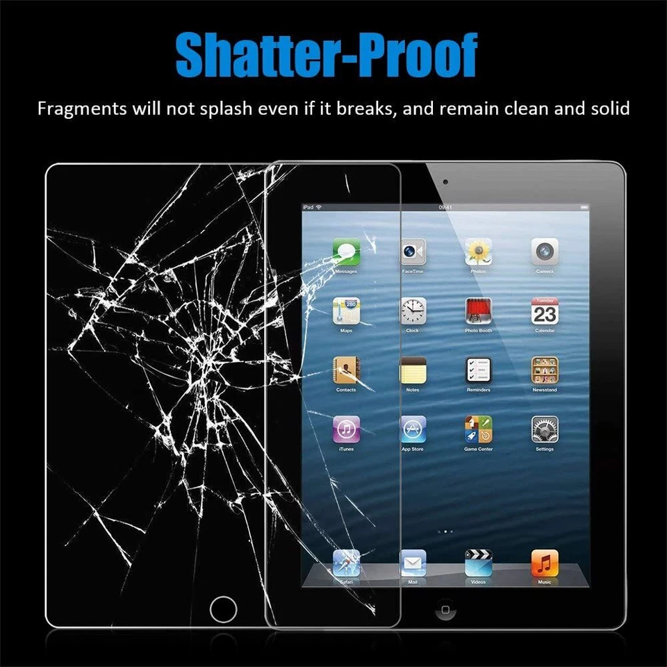 TEMPERED GLASS SCREEN PROTECTOR FOR APPLE IPAD 7 8 9 10.2'' - Image 3 of 3