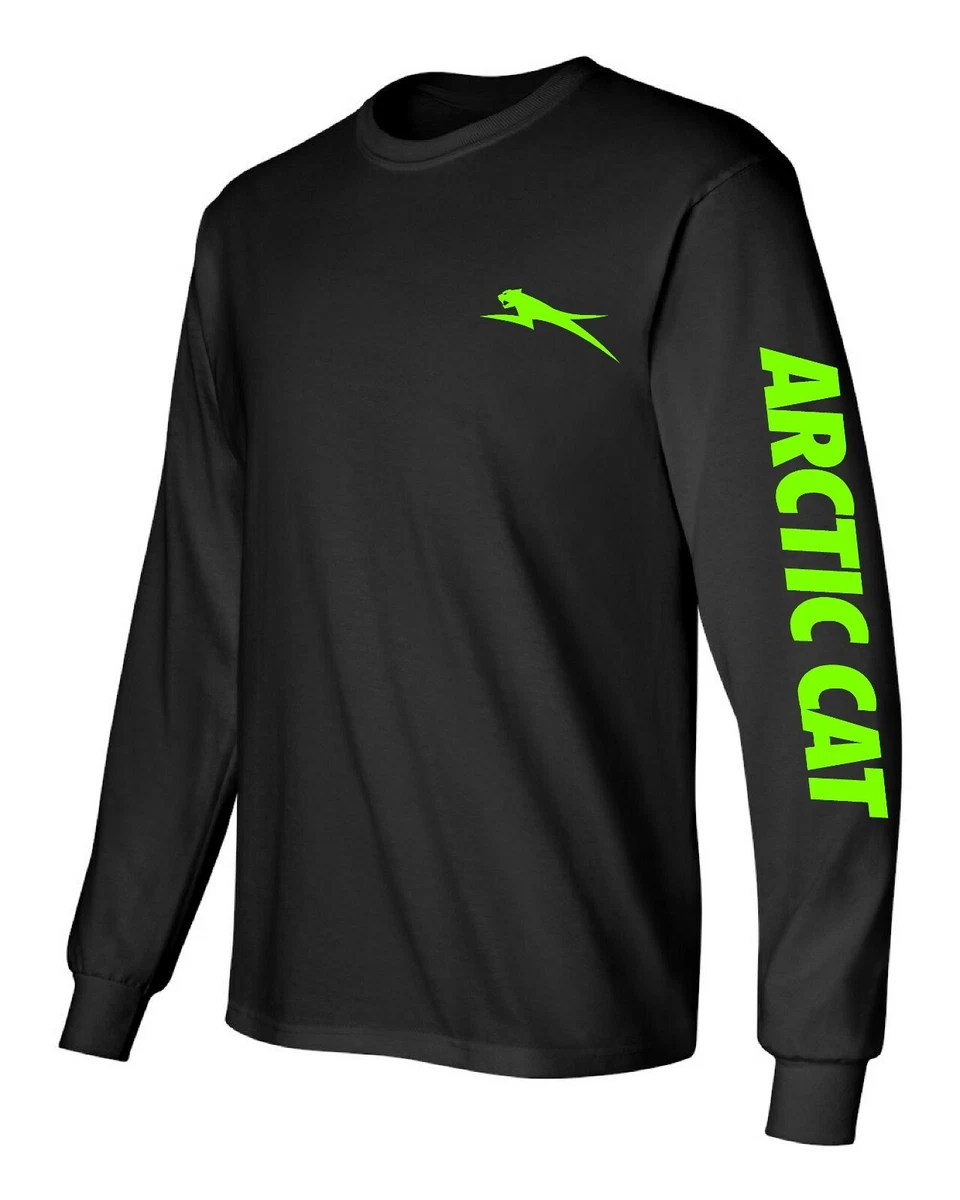 ARCTIC CAT Long Sleeve T Shirt Snowmobile ATV Choose Design Color FAST SHIP