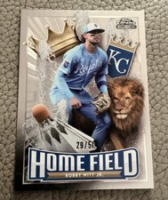 Topps Chrome Black Home Field /50 Bobby Witt Jr #CBHA-7 Case Hit !