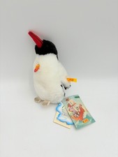 Steiff Peggy Penguin Plush Tags Bird German Collector Toy 057502 - 7"