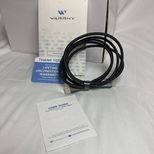 Warrky DisplayPort to HDMI Adapter 4K UHD 6ft - New - open box.