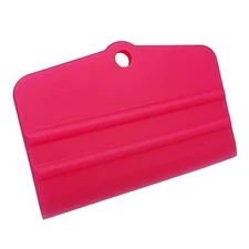 PPF Squeegee Soft Silicone Rubber Scraper,Vinyl Wrap and Window Tint Pink
