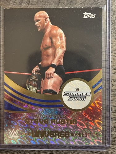 2025 Topps WWE Universe Stone Cold Steve Austin Namesakes Insert + Austin Lot - Picture 3 of 6