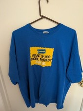 Blockbuster Store Promo T-shirt 2XL VINTAGE RARE HTF OOP AUTHENTIC MEMORABILIA