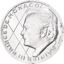[#1528076] Monaco, Medal, Prince Rainier III, 1974, Silver, AU(55-58)