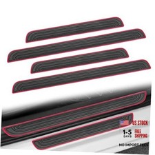 4PCS Car Door Sill Protector, Anti-Scratch Waterproof Auto Door Edge Step