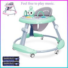 Baby Walker/Rocker Bouncer First Steps Push Along Activity Music Ride On Car UK