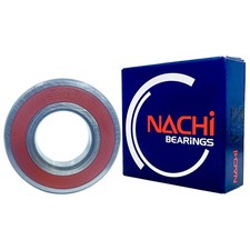NEW NACHI 6207-2NSE 35X72X17MM Double Rubber Seal Deep Groove Ball Bearings 6207