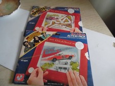 vintage Etch A Sketch lot 2 reusable fun screens 6 packs sports and dukes hazard