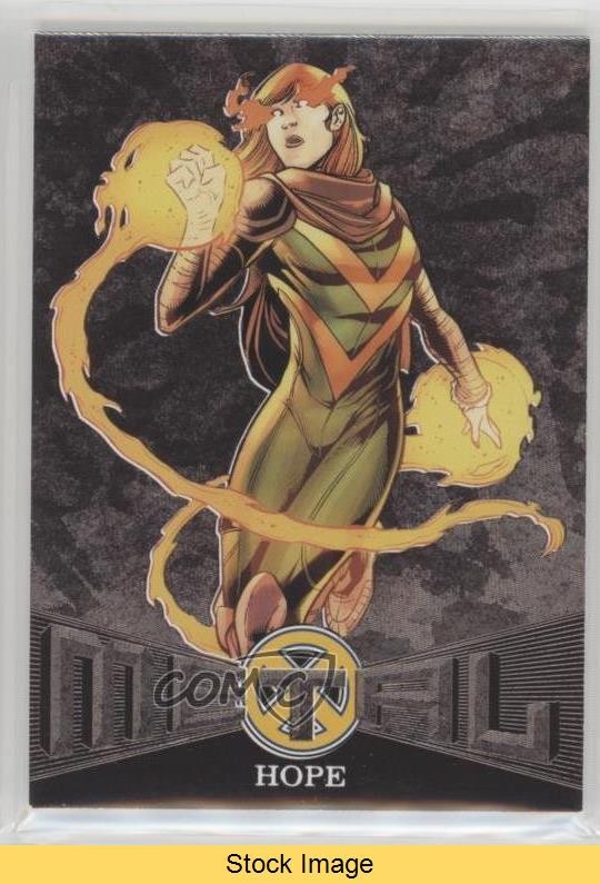 2018 Fleer Ultra Marvel X-Men Metal Blasters Hope Summers Hope #MB45 READ 02v3